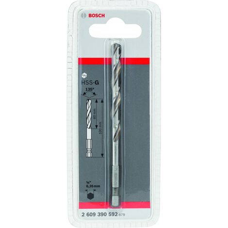 Broca centradora HSS-G 100  BOSCH 2609390592