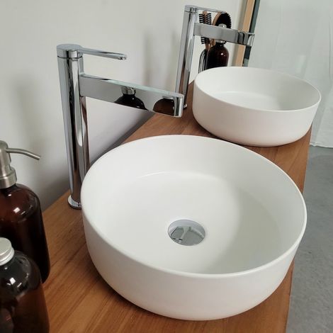 Mitigeur de lavabo cascade chromé, Vito (1/5)