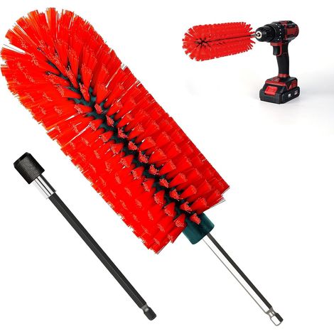 Brosse pour roues, brosse nettoyante pour jantes douce, brosse nettoyante pour jantes hautement dense et durable pour roues, jantes, moteurs, échappement, motos (1/5)
