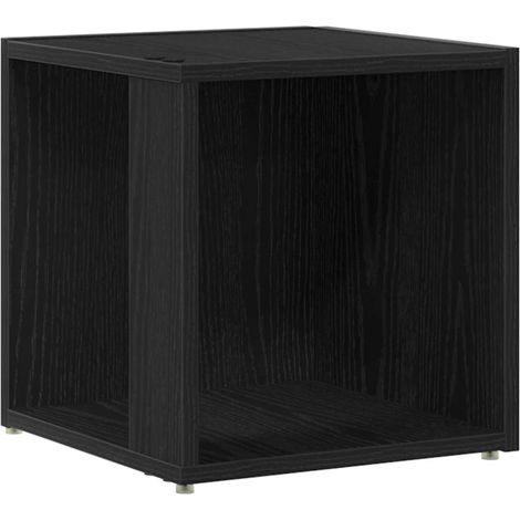 Étagères d'angle Chêne noir 33 x 33 x 34,5 cm Bois d'ingénierie