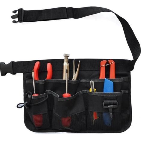 Ceinture Travail Porte Outils, Bricoleur Ceinture, Sac Banane Outils Jardin Réglable, Sac à Outils avec MultiPoches, Sac Jardinage (1/4)