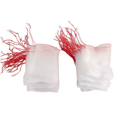100pcs Sachets Filet de Protection pour Fruits et Plantes, Corde de Serrage Anti-Insectes Oiseaux Nuisibles, Outils de Jardinage (1/5)