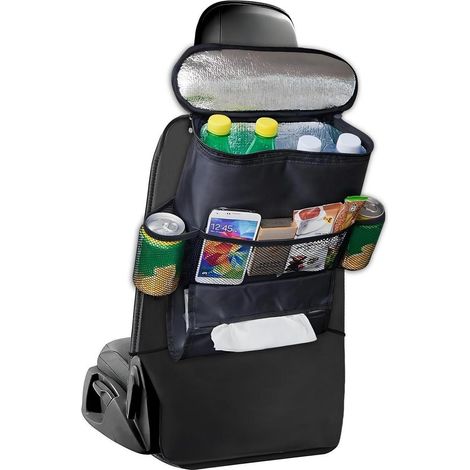 Autositz Organizer Oxford Stoff mit vielen Taschen und Kühlfach (1/5)