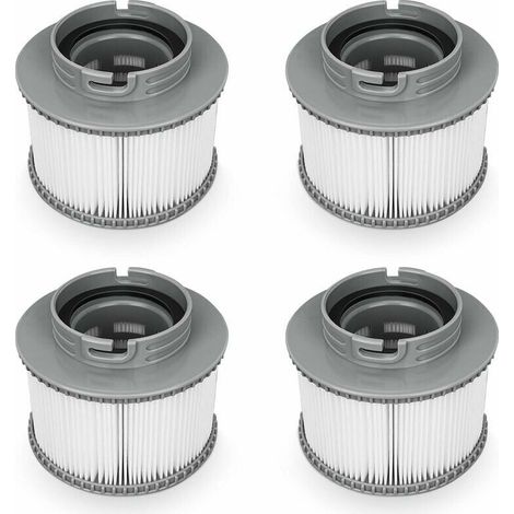 Ersatzfilter für MSPA FD2089, Filterkartuschenpumpe für Schwimmbad-Hot-Subs und Spas, 4 Stück FLITI