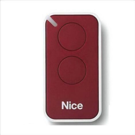 Nice Émetteur Era Inti, 2 Canaux 1pcs Rouge