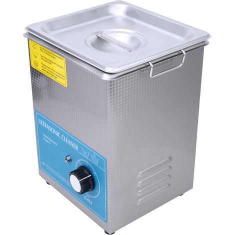Ultraschallreiniger aus Edelstahl (2 Liter) für Schmuck und Brillen mit Timer, EU 200–240 V (1/5)