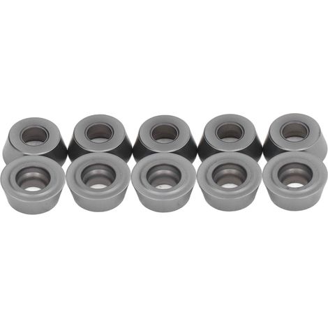 10 Pièces Plaquettes de Tournage Carbure Haute Précision RDMT1204MOTN, Insert de Fraisage CNC Revêtu pour Usage Industriel (1/5)