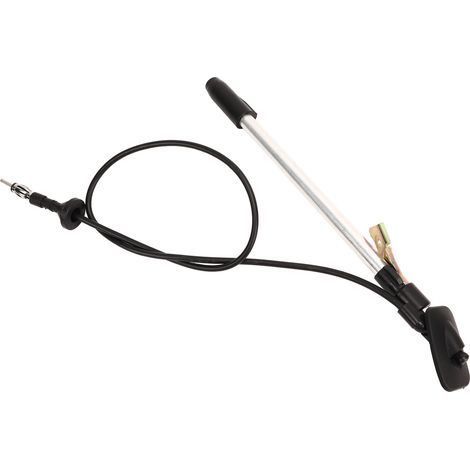 Car radio antenna mast 28206-VY11A, flexible telescopic aerial rod for Navara pickup truck (1/5)