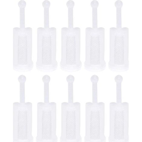 10 unidades/venta Filtros para pistolas de pintura de coches, filtros para pistolas de pulverización, embudos de filtro de pintura, alambre metálico (1/5)
