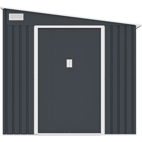 Casetta aus Metall für Gartengeräte 214x257x193cm Ostuni