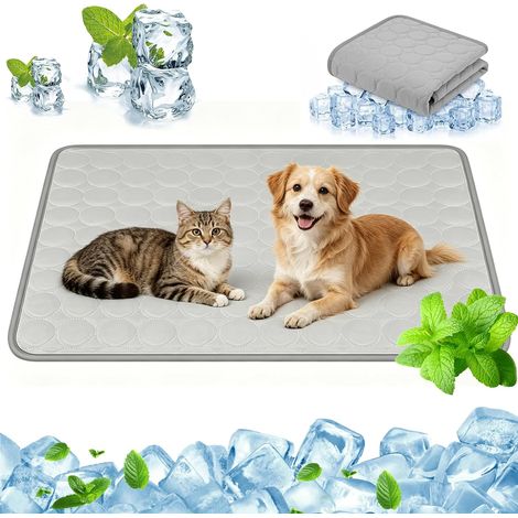 Tapis Refroidissant Chien Pet Cooling Mat Dog Cooling Mat(70x 55cm) (1/5)