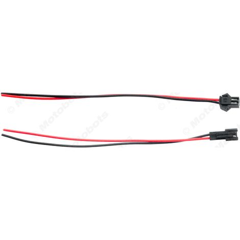 Car headlight modification wire, two-hole aircraft head wire, car lens beam converter modification wire, male and female/pair (1/4)