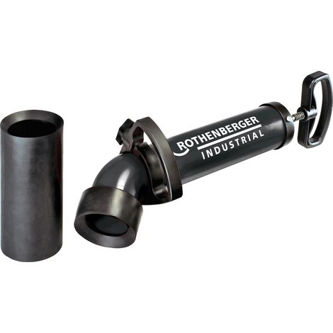 Rothenberger – Déboucheur de canalisation Ropump Power pression – Élimine engorgements douches, éviers, toilettes – Adaptateurs courts et longs inclus