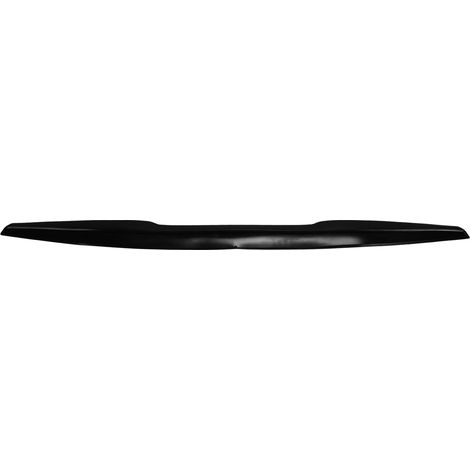 Becquet Arrière Toit Spoiler Lèvre Aileron Caoutchouc Noir Brillant Anti-UV Universel Auto