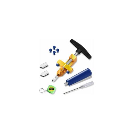 2-in-1 Glasschneider-Set – Leicht und robust, geeignet zum Schneiden von Glas, Spiegeln und Buntglas, inklusive Hartmetallklingen und Zubehör. – Crezuo (1/4)