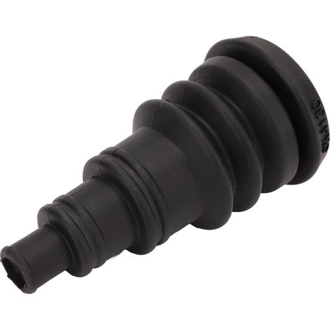 3-teilige universelle schwarze Schutzhülle für 3/8"- bis 1"-Kabel - feuerfeste Gummidichtungen