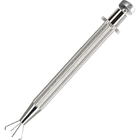 Pince à Bijoux Avec 4 Griffes, Outil Ramassage Diamant Gemme, Tweezer Catcher Grabber Pince Piercing Boule Épiler Bijoux de Perles de Pierre Outils à Main pour Réparation De Montres Lunettes (1/5)