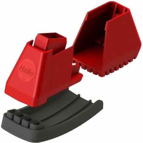 Set di 4 pattini universali per scale a pioli in polipropilene, uso regolare HAILO HAILO (1/5)