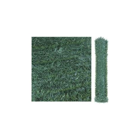 SIEPE ORNAMENTALE ARTIFICIALE CON FOGLIE PINO- - mt.3x1h. - 2 rotolo T-REX
