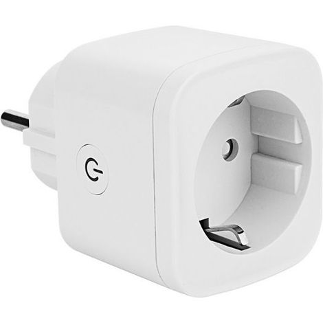 Prise Connectée SP21-1 WiFi 16A Compatible avec Alexa, Google Home, Siri, Commande Vocale, Contrôle à Distance, Minuterie et (1/4)