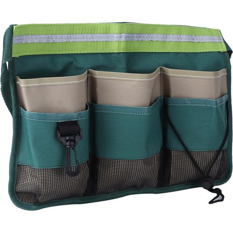 Gartenwerkzeugtasche mit mehreren Fächern, Hüfttasche mit verstellbarem Gürtel, Organizer für Gartenbedarf (1/5)