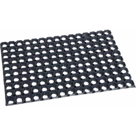 Tappeto Ruberring Nero 40x60 - Vica