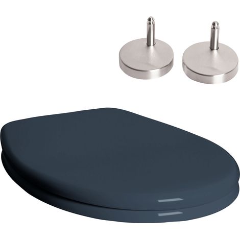 WC Sitz Deckel Toilettensitz Softclose anthrazit Bad Click Toilettendecke (1/2)