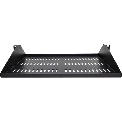 2U Vented Server Rack Cabinet Shelf 14in (1/3)