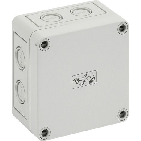 Spelsberg TK PS 99-6-m Installations-Gehäuse 94 x 94 x 57 Polystyrol (EPS) Lichtgrau (RAL 7035) 1 S (1/2)