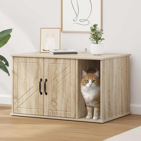 Katzenhaus Sonoma 85 x 55 x 50 cm Holzwerkstoff