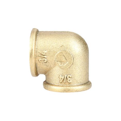 Garis D23004B raccord coude double femelle laiton robuste (1/3)
