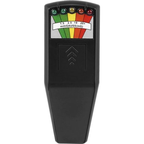 Rilevatore di radiazioni elettromagnetiche - Misuratore EMF K2 - Monitor del campo magnetico - Con batteria - Nero (1/4)