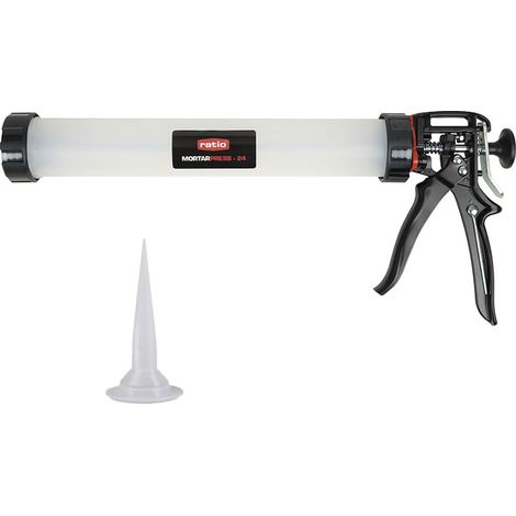 Pistola Aplicadora Mortero Juntas 600 ml RATIO (1/2)