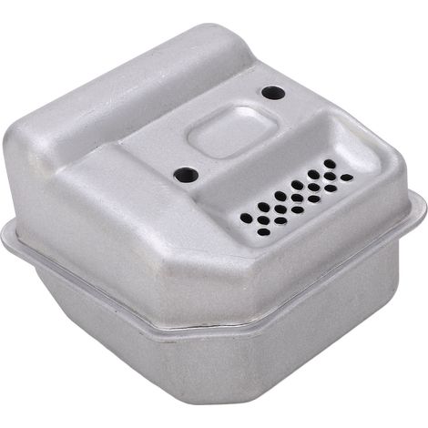 Kit silencieux d'échappement robuste pour tondeuse, stable et durable, adaptable à Stihl MS170, silencieux d'échappement complet avec fixation. (1/5)