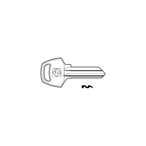CHIAVI PER CILINDRI CORBIN 5 SPINE GRANDI CB1- - CB1 DX - 10 pezzi SILCA
