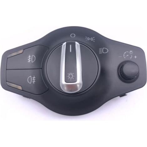 Applicable aux commutateurs de phares des Audi Q5, A5, S5, A4L, A4 et S4 (modèle d'entrée de gamme) : 8K0 941 531AR (1/4)