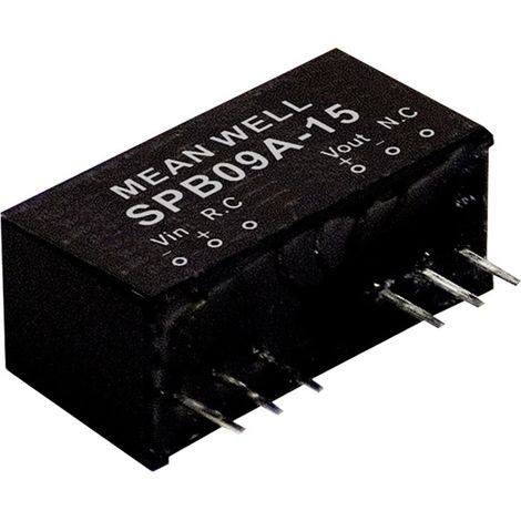 Mean Well SPB09B-05 DC/DC-Wandlermodul   1.6 A 9 W Anzahl Ausgänge: 1 x Inhalt 1 St.