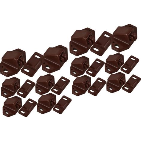 Lot de 40 loquets à bille en plastique pour portes placards et (1/5)