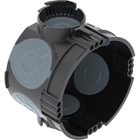 OBO LUFTDICHT GERÄTED.DM60MM H46MM (UG 46-L RAL9005 UP-) (1/4)