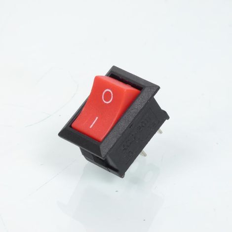 schalter knopf rot ein / aus einbau neu für motorrad roller (1/3)