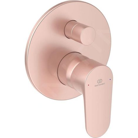 Baignoire de bain IS UP Cerafine O, BS2, Rosette 163x163mm Rose (1/4)