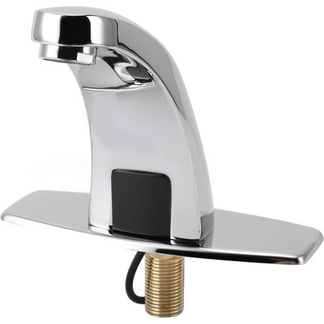 Robinet à capteur infrarouge lavabo multifonction sans contact haute sensibilité écoénergétique automatique en alliage DC (1/5)