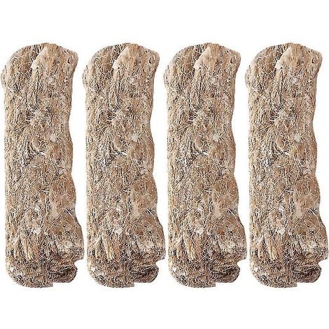 4 Stück Docht-Hanfkordel
