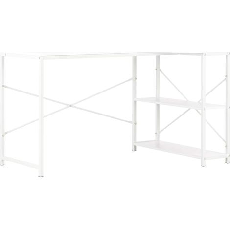 Maison Exclusive - Computertisch Weiß 120x72x70 cm (1/5)