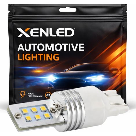 Ampoule LED 12 SG - W21W - Haut de Gamme - 7440 - W3x16d - Xenled 12V - Blanc (1/5)