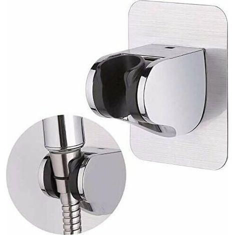 Support de douche de douche poinçonnage libre réglable salle de bain pommeau de douche pluie support de douche siège fixe siège de buse (1/5)