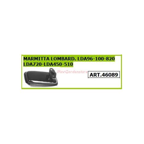 Silenciador LOMBARDINI para motocultor LDA96 100 820 46089