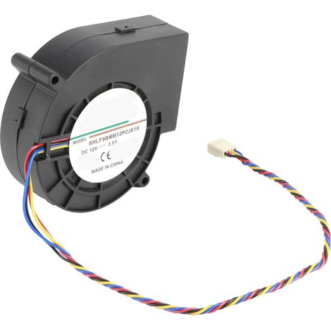 Ventilateur centrifuge 12 V 3,8 A 190 CFM à double roulement à billes - Accessoire pour barbecue (1/5)