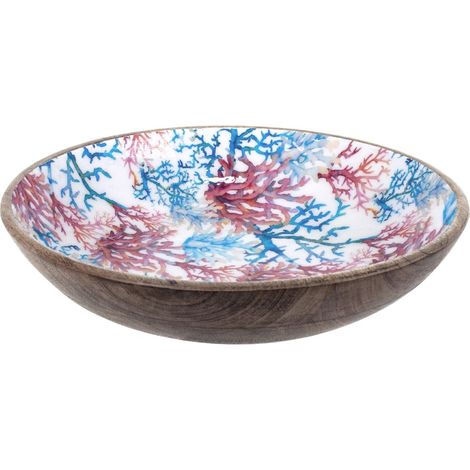 Signes Grimalt Cuenco Bol Cocina  Bowl Coral Cajas Y Bandejas Azul 30x30x7cm 25191