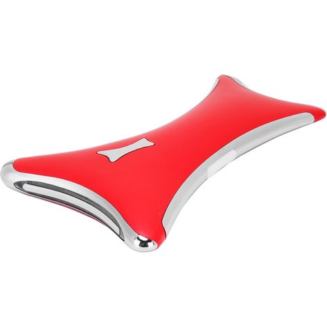 Elektrische LED-Gesichtsmassagelampe mit USB-Anschluss, Vibrations- und Wärmefunktion, Anti-Falten-Peeling-Gerät, Rot (1/5)